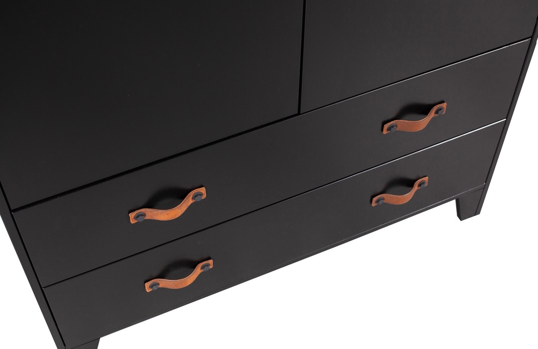 Garderoba 'Dian' - Czarna