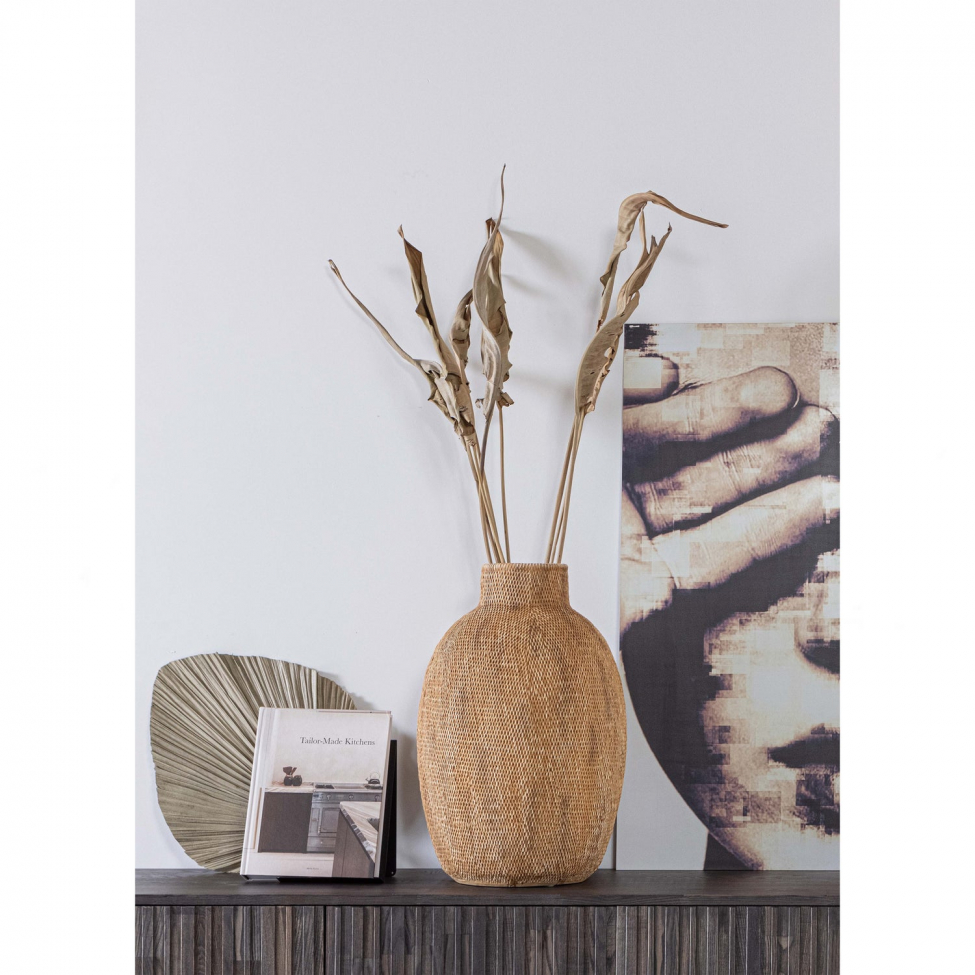 Stolik TV 'New Gravure' 150 cm - Ciemnobrązowy/Czarny