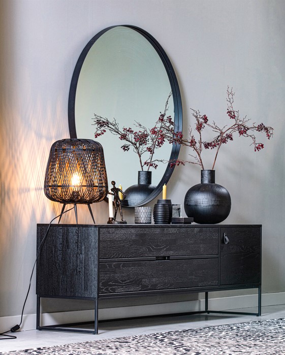 Lustro 'Doutzen' Okrągłe 115cm