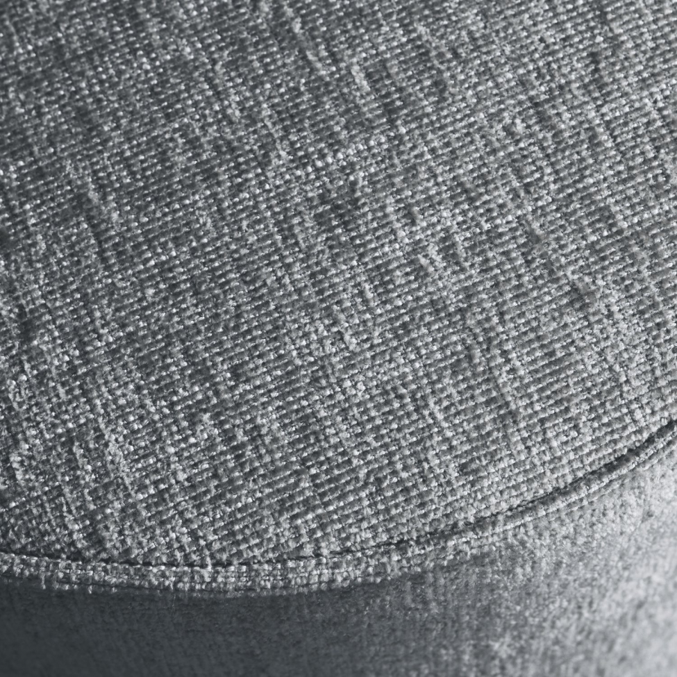 Pufa 'Pearl XL' - Szaro-niebieska