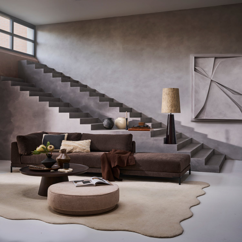 Pufa 'Pearl XL' - Beżowa