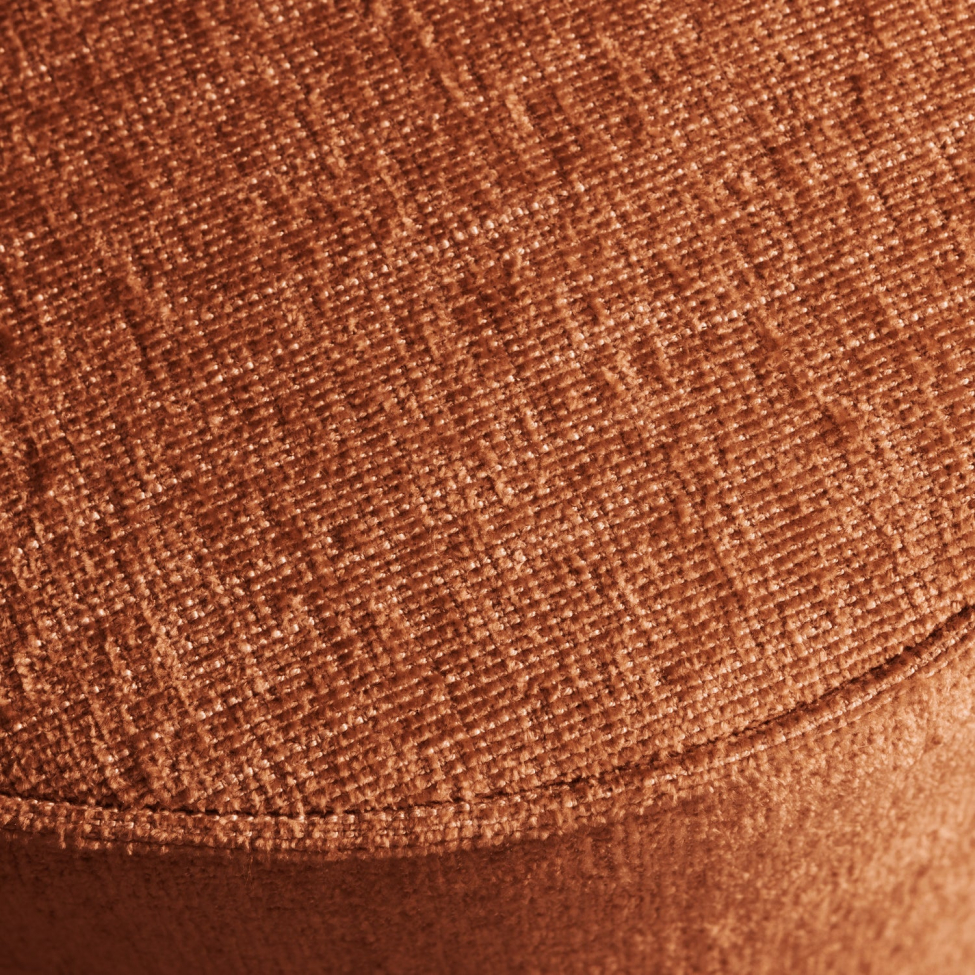 Pufa 'Pearl XL' - Pomarańczowa