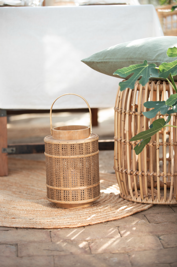 Stołek 'Sol' - Rattan