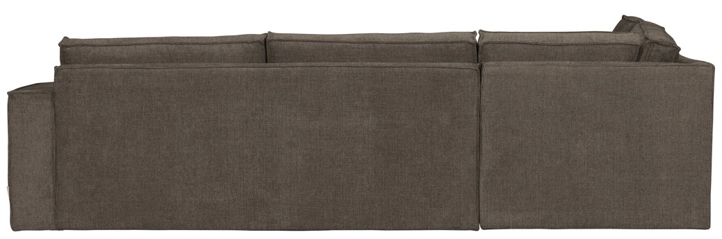 Sofa 'Freddie' 4-osobowa - Ciemnobrązowa