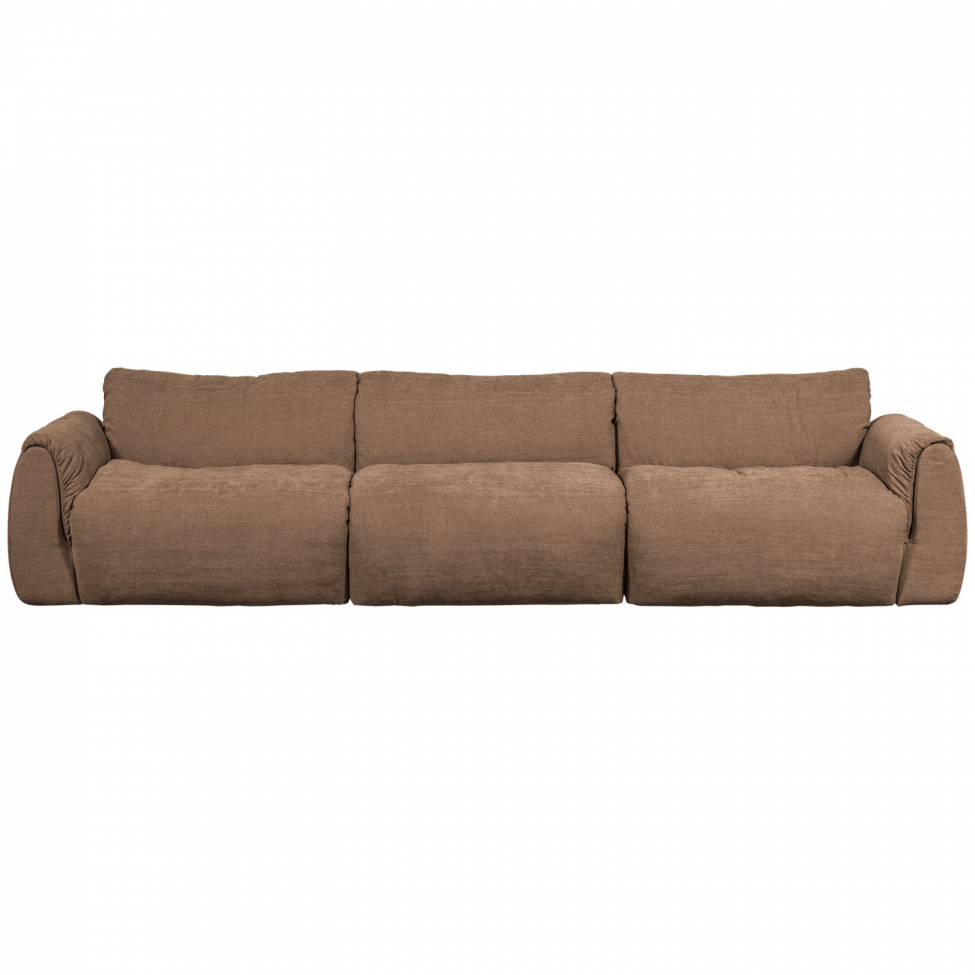 Sofa 'Baggy' 3-osobowa - Brązowa