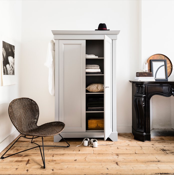 Szafa 'Isabel' - Betonowo-szara