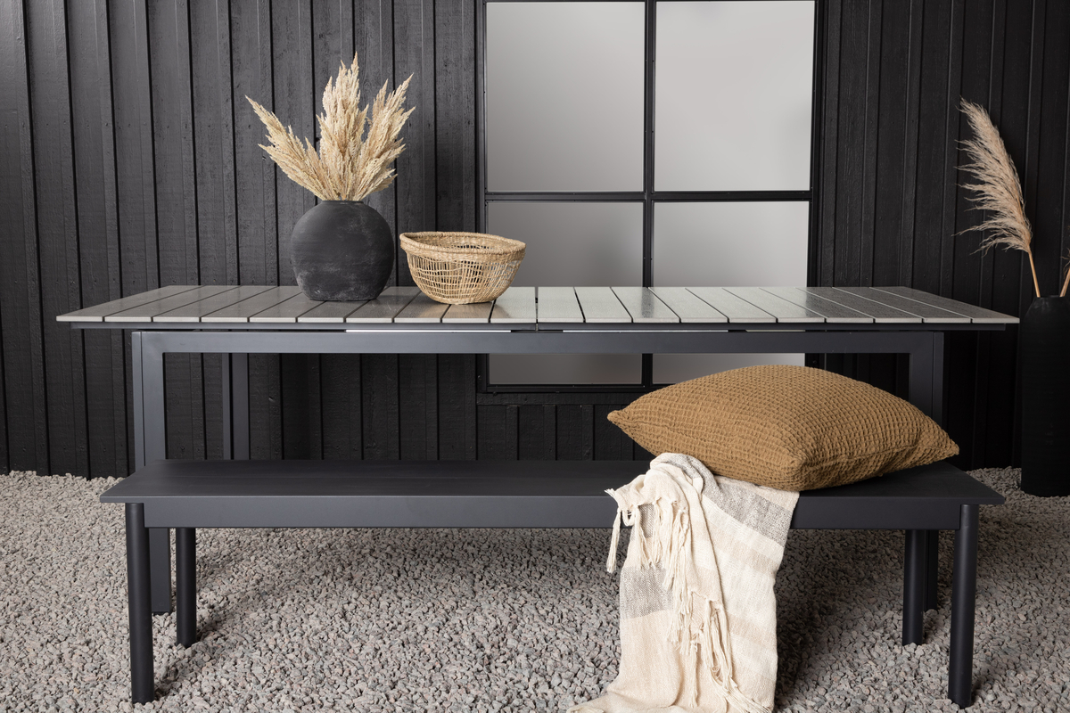 Stół jadalny 'Laxsjö' 229x100cm - Czarny