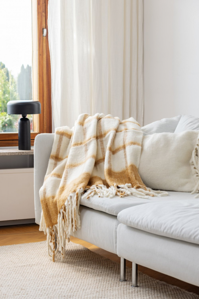 Narzuta 'Rachel' 130x170cm - Żółta