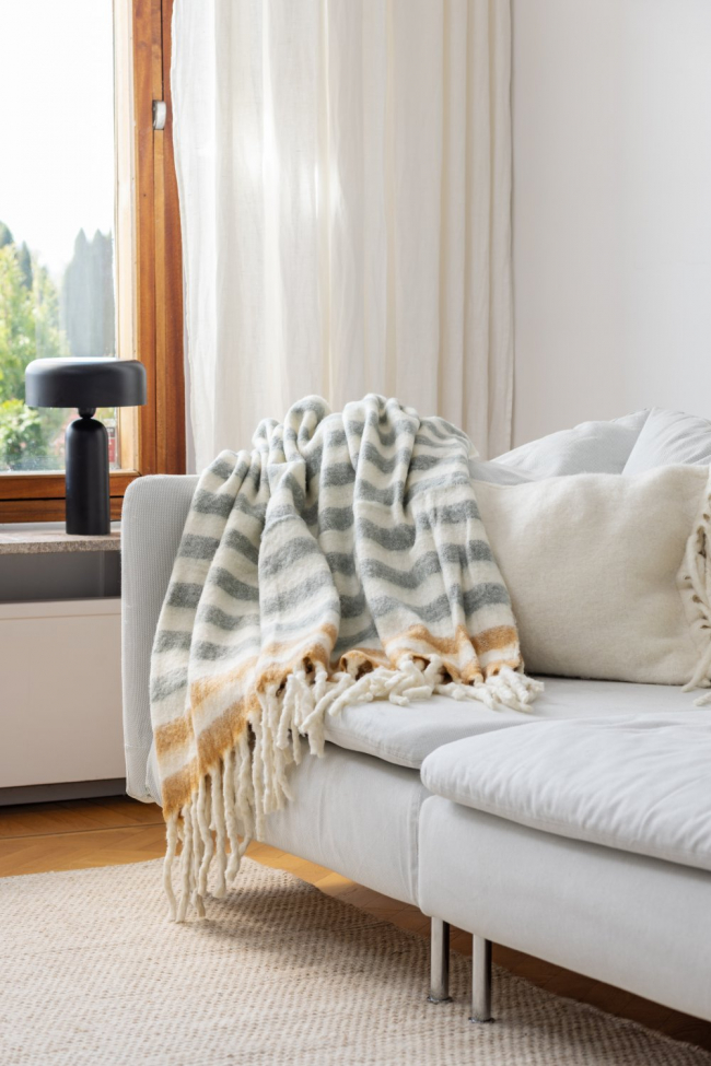 Narzuta 'Monica' 130x170cm - Żółta