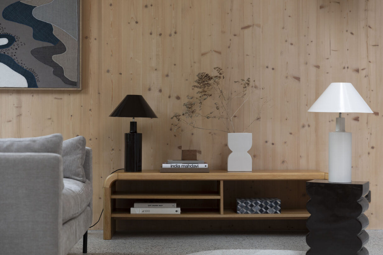 Stolik boczny 'Cannes' - Naturalny