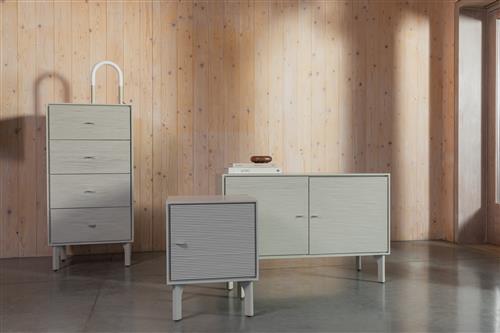 Stolik boczny 'Morning' - Beżowy