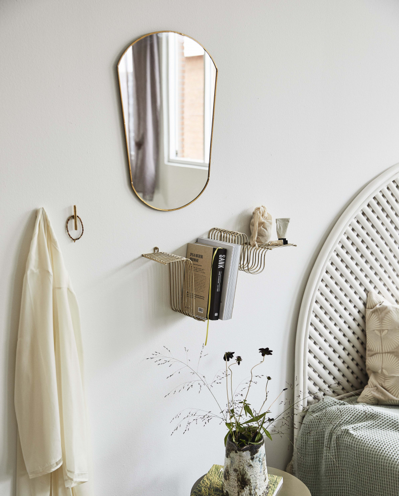 Półka 'Brava' - Mosiądz