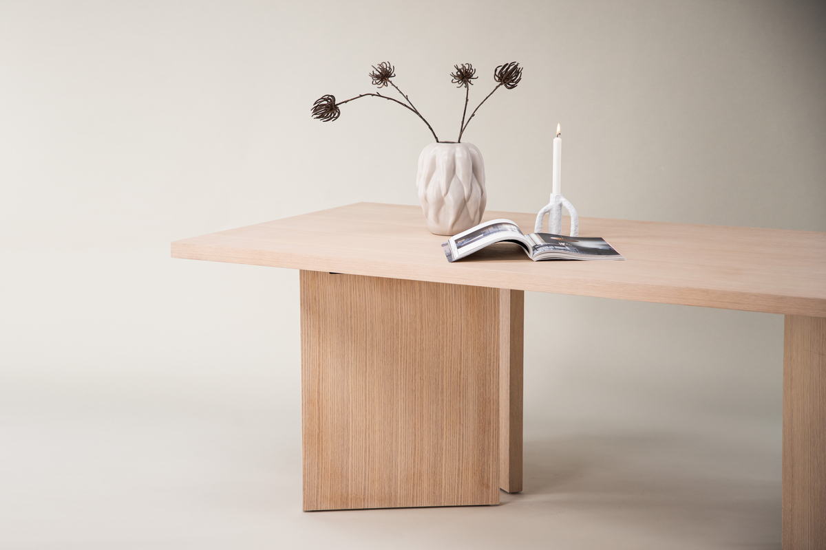 Stół 'Bakkafrost' 240x100cm - Dąb bielony