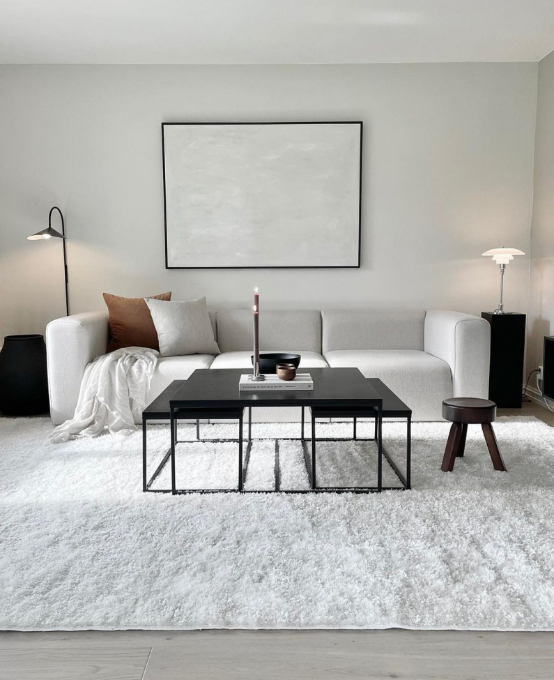 Dywan 'Cosy' 160x230cm - Biały