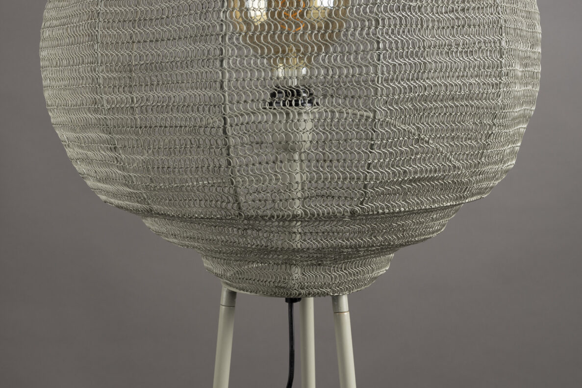 Lampa podłogowa 'Meezan' - Szary