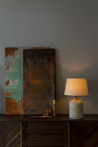 Lampa stołowa 'Russel' - Beżowy