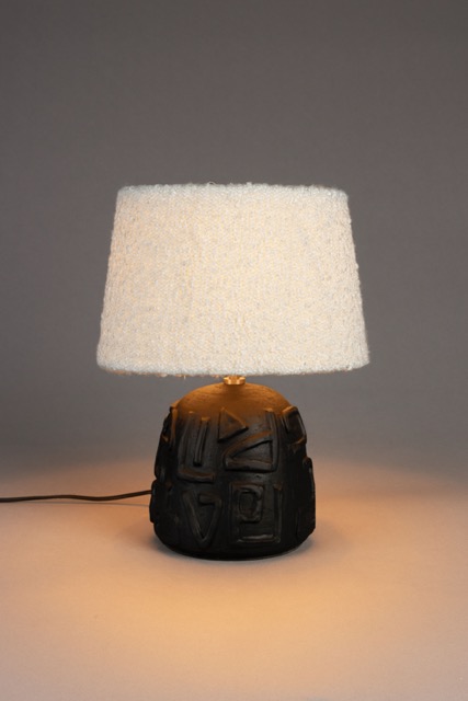 Lampa stołowa 'Renzo' 31x31 - Czarny