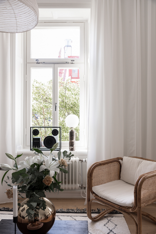 Lampa stołowa 'Torrano' - Brązowy