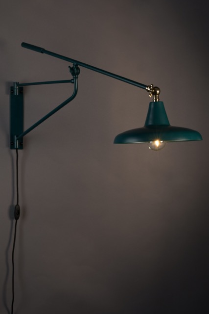 Lampa ścienna 'Hector' 26x93 - Zielony