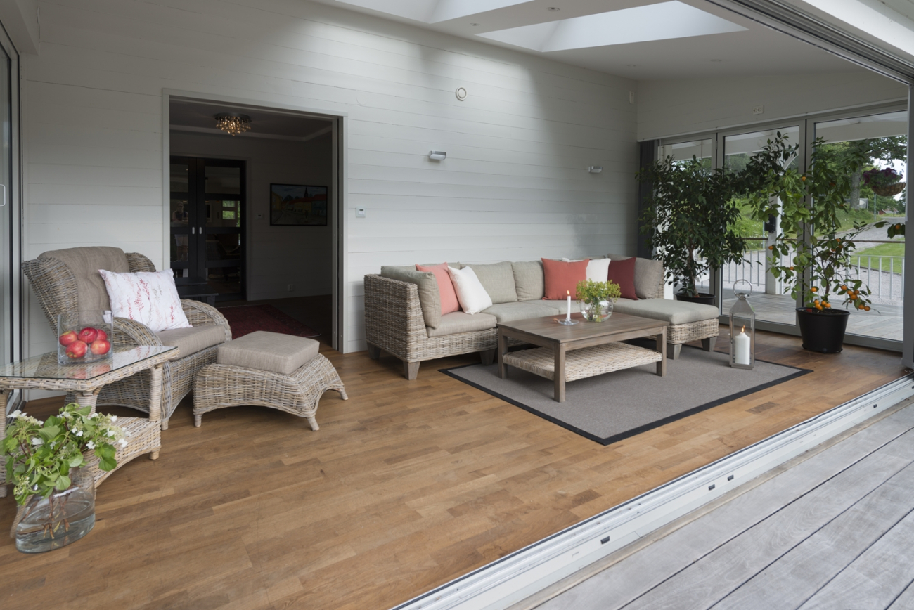 Część środkowa sofy 'Kullen' - Szara