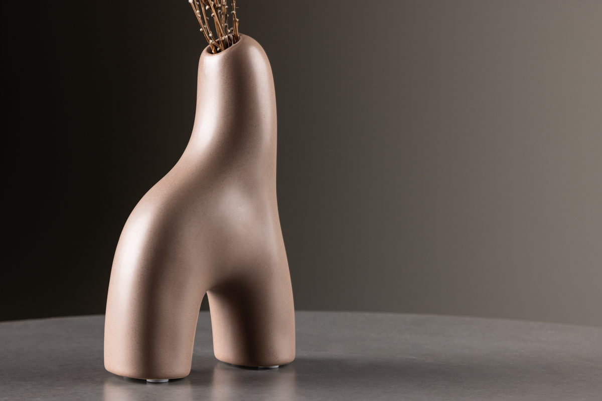 Wazon 'Mallorca' - Brązowy