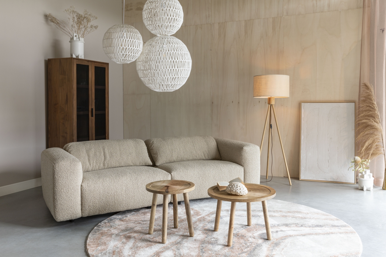 Dywan 'Solar' 240cm - Szary/Brązowy