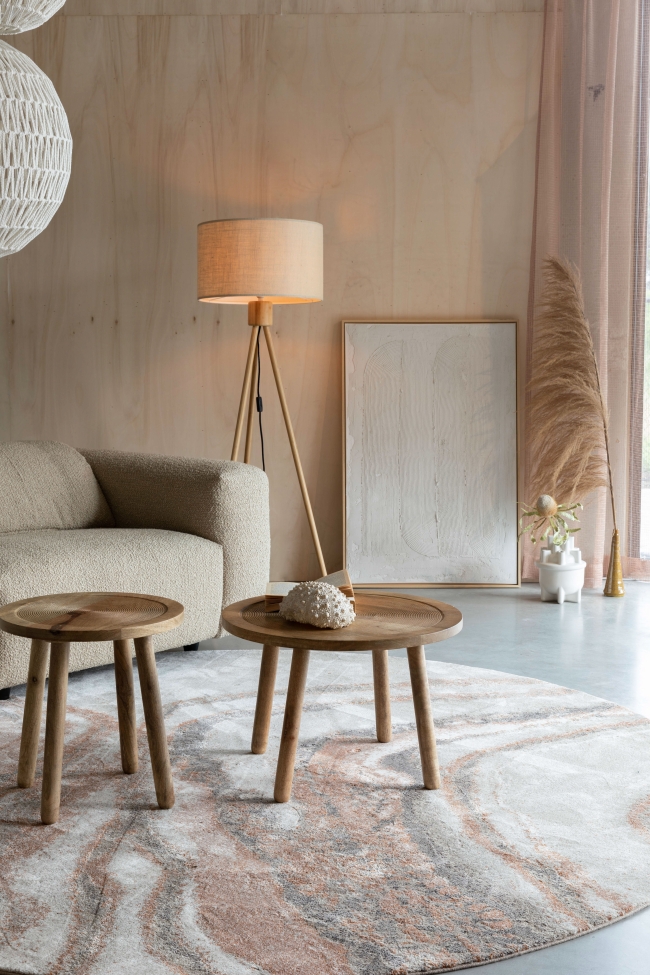 Dywan 'Solar' 240cm - Szary/Brązowy