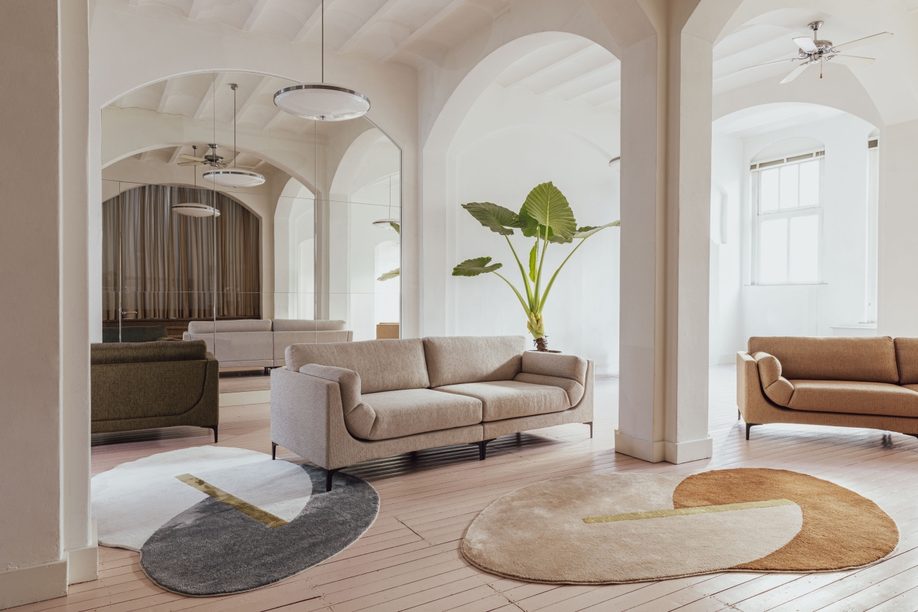 Dywan 'Phila' 160x257cm - Brązowy