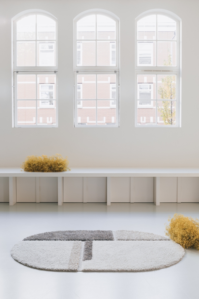 Dywan wełniany 'Zest' 200x290cm - Szary