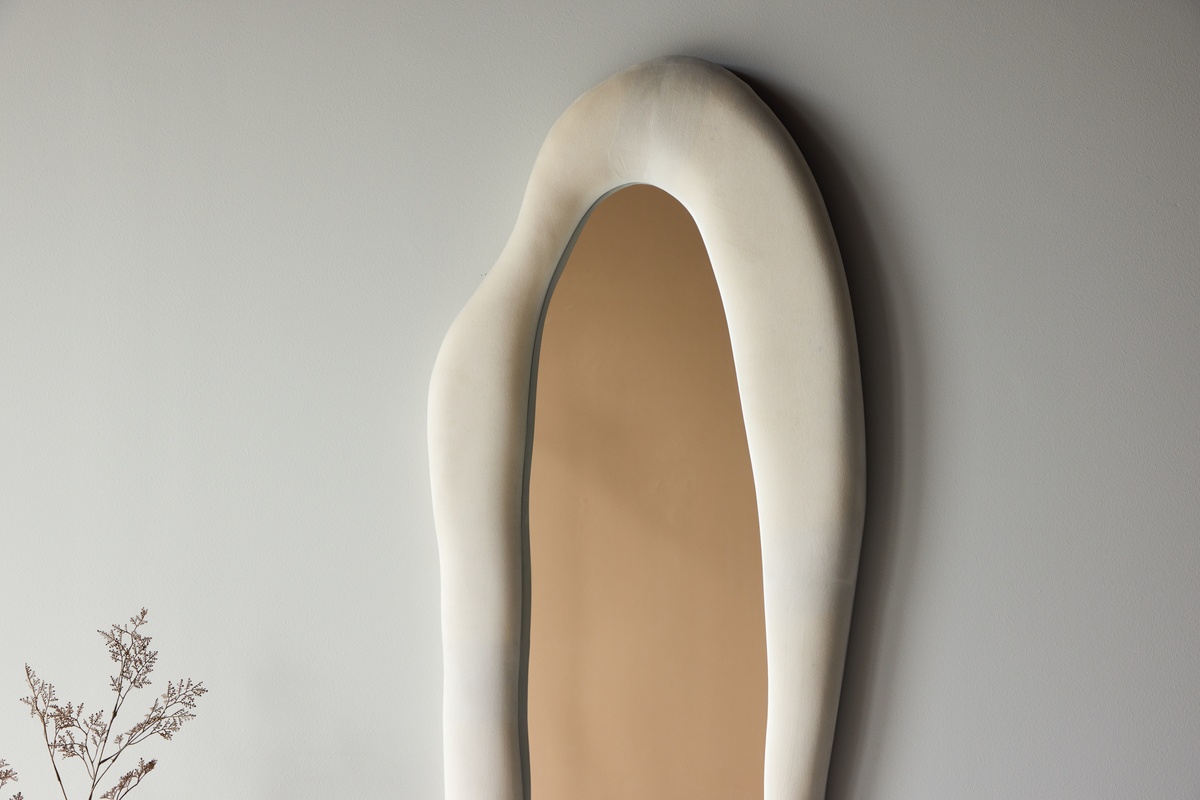 Lustro 'Tundra' - Beżowe