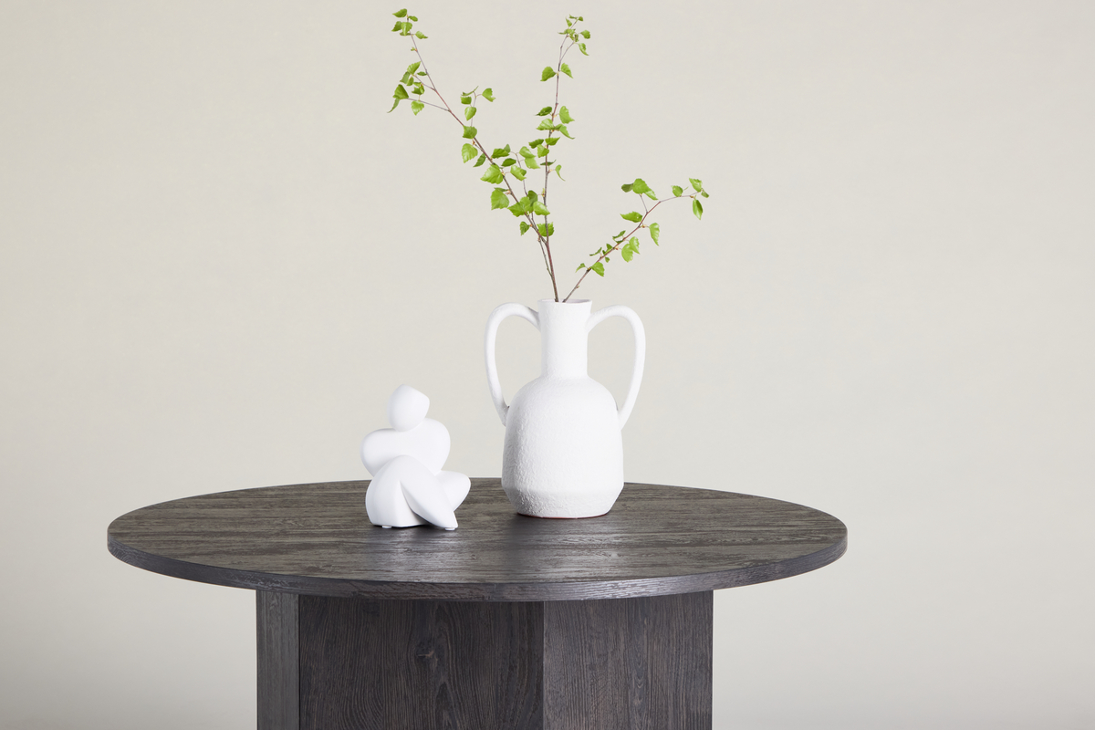 Stolik kawowy 'Björkvik' Okrągły 80cm - Czarny