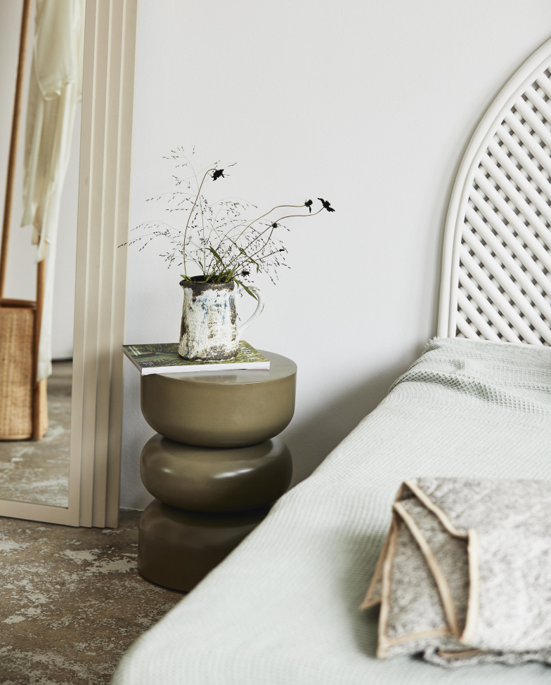 Stolik boczny 'Alma' - Zielony