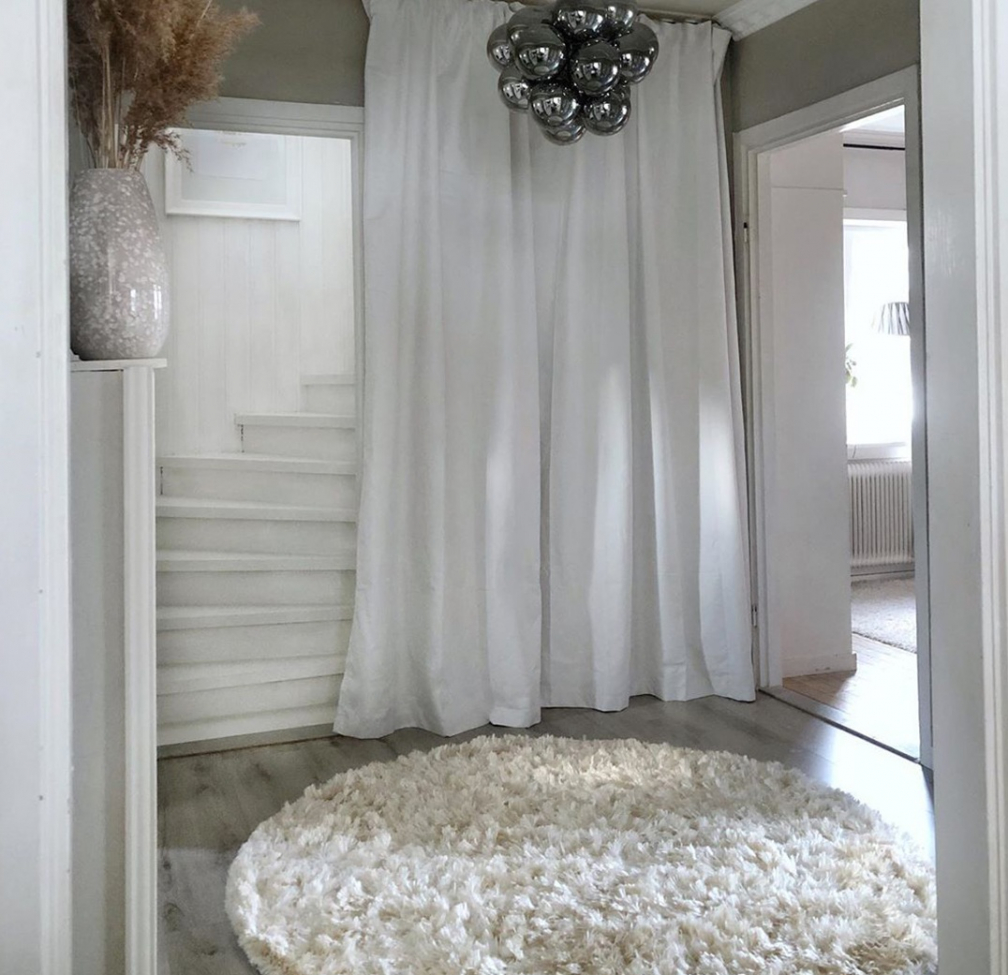 Okrągły dywan 'Janjira' 300cm - Offwhite