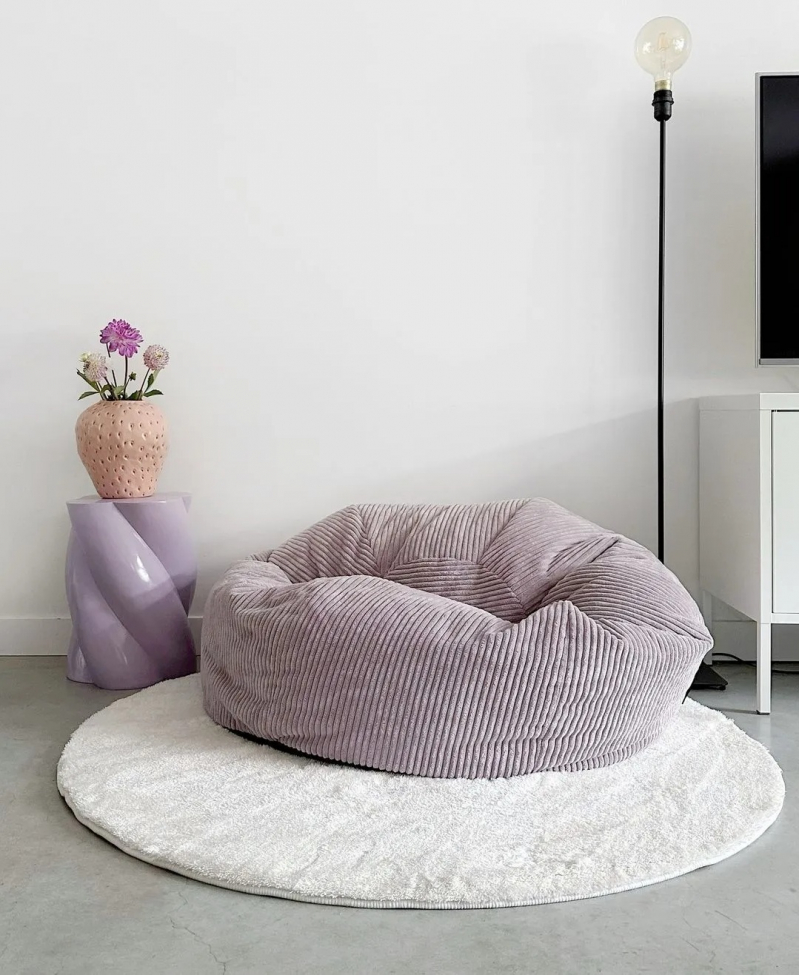 Okrągły dywan 'Aranga Super Soft' 160cm - Biały