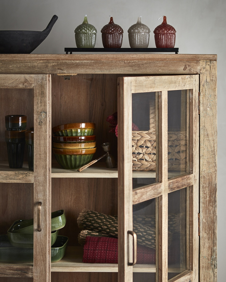 Witryna 'Riko' 160cm - Drewno z recyklingu