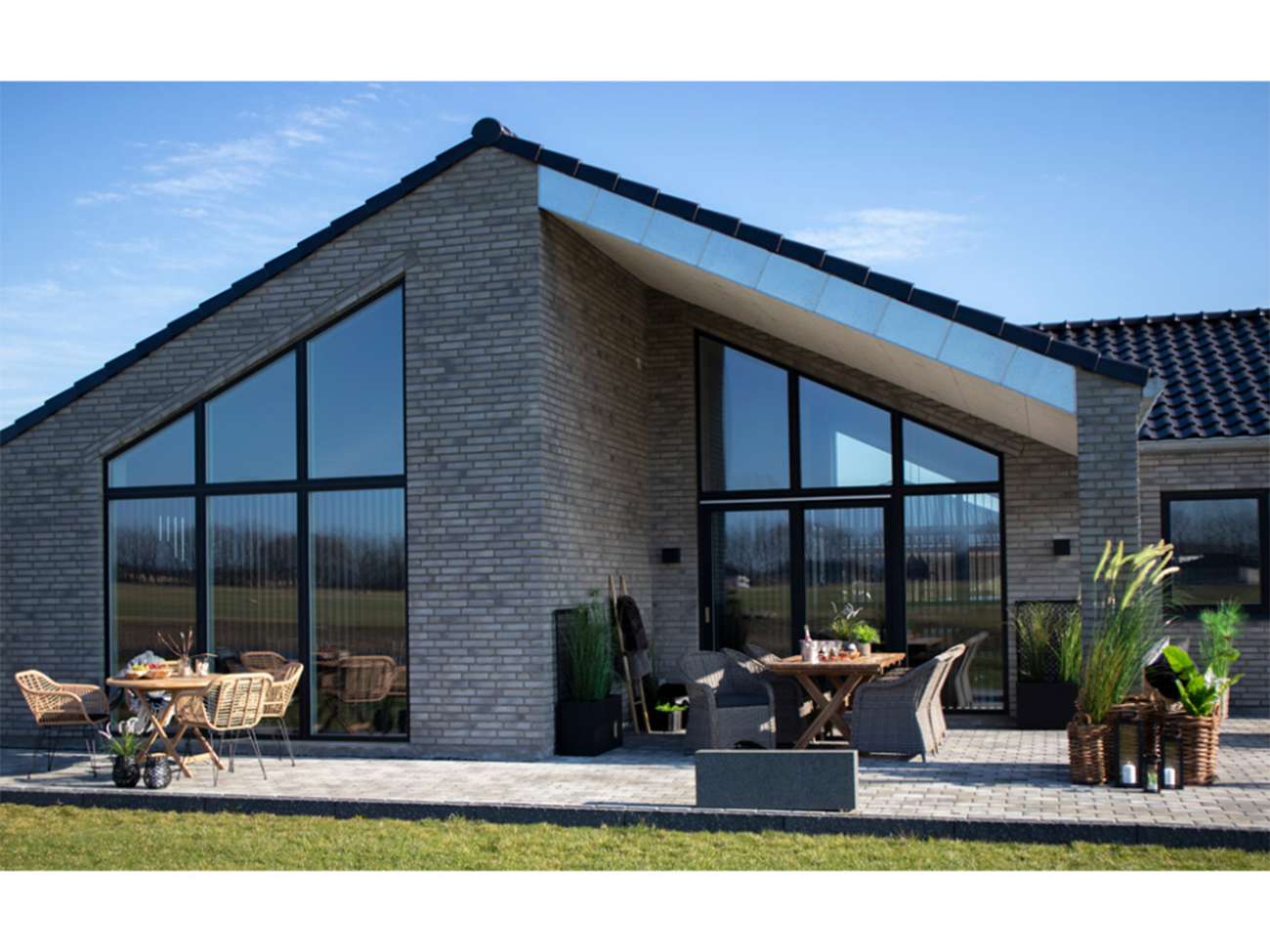 Stół ogrodowy 'Oviedo' Okrągły 100cm - Dąb