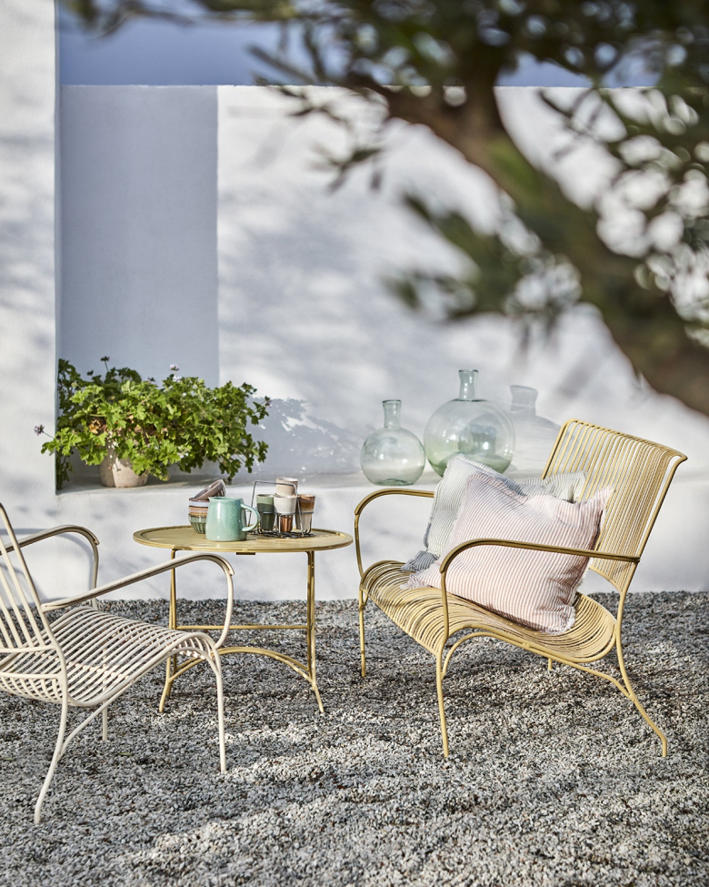 Sofa 'Visby' - Żółta