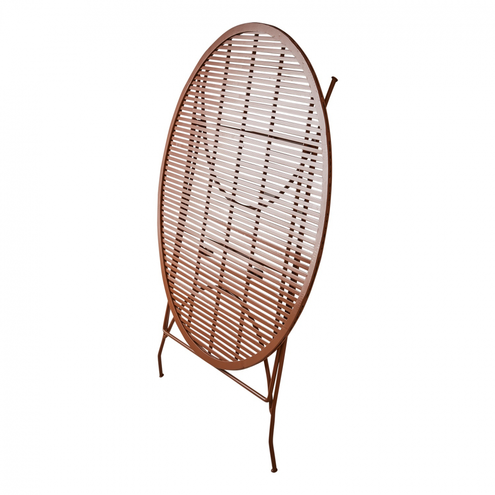 Stół 'Visby' Okrągły 100cm - Pomarańczowy