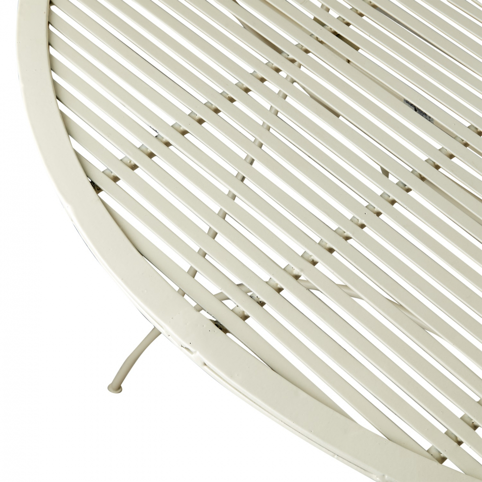 Stół 'Visby' Okrągły 100cm - Biały