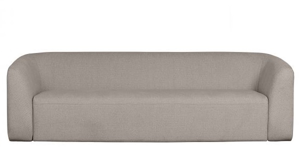 Sofa 'Sloping' - Off White