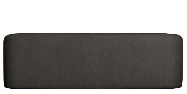 Sofa 'Sloping' - Szaro/ Czarna