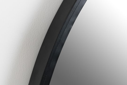 Lustro 'Matz' L - Owalne Czarny