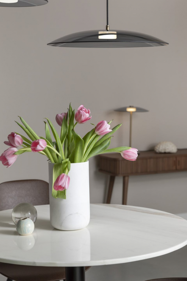 Wazon 'Fajen' - Biały