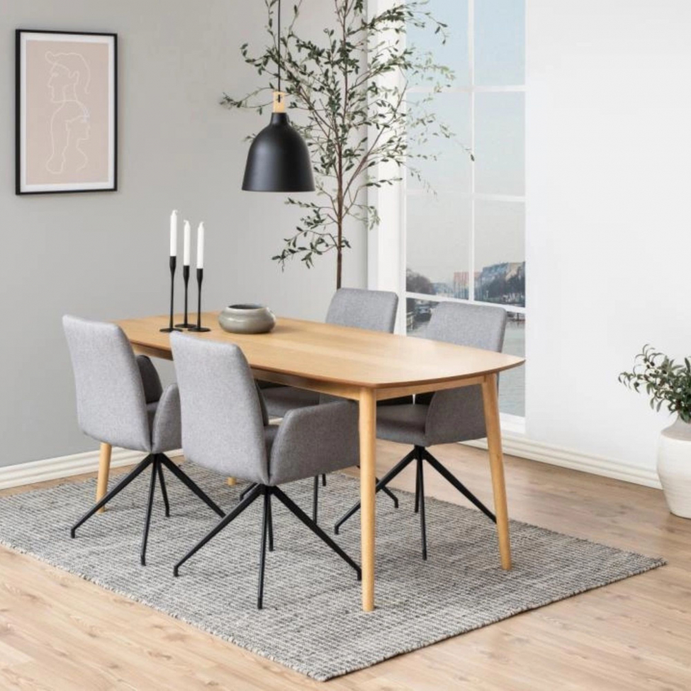 Krzesło 'V&auml;ster&aring;s' - Szare