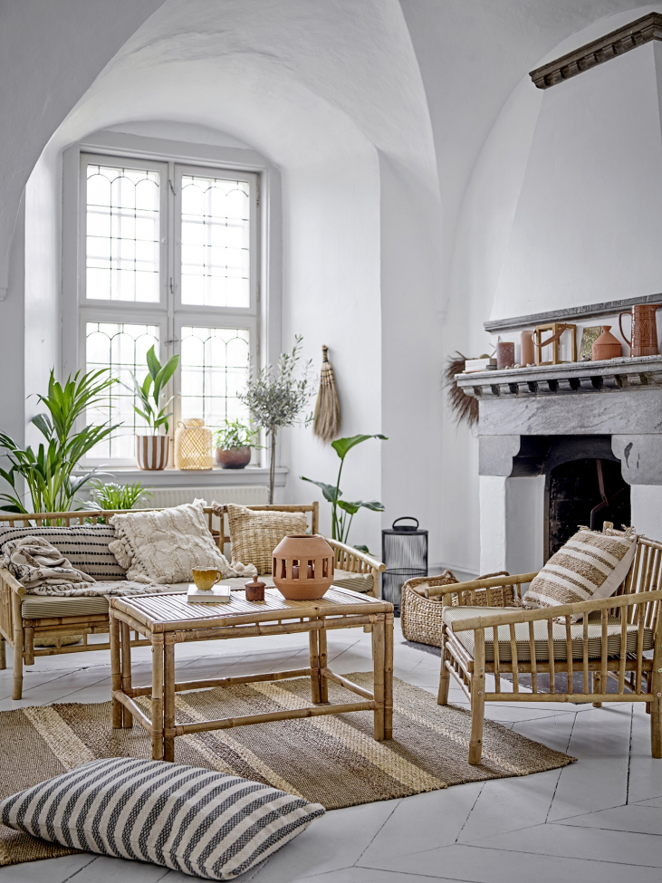 Krzesło ogrodowe 'Sole' - Bambus