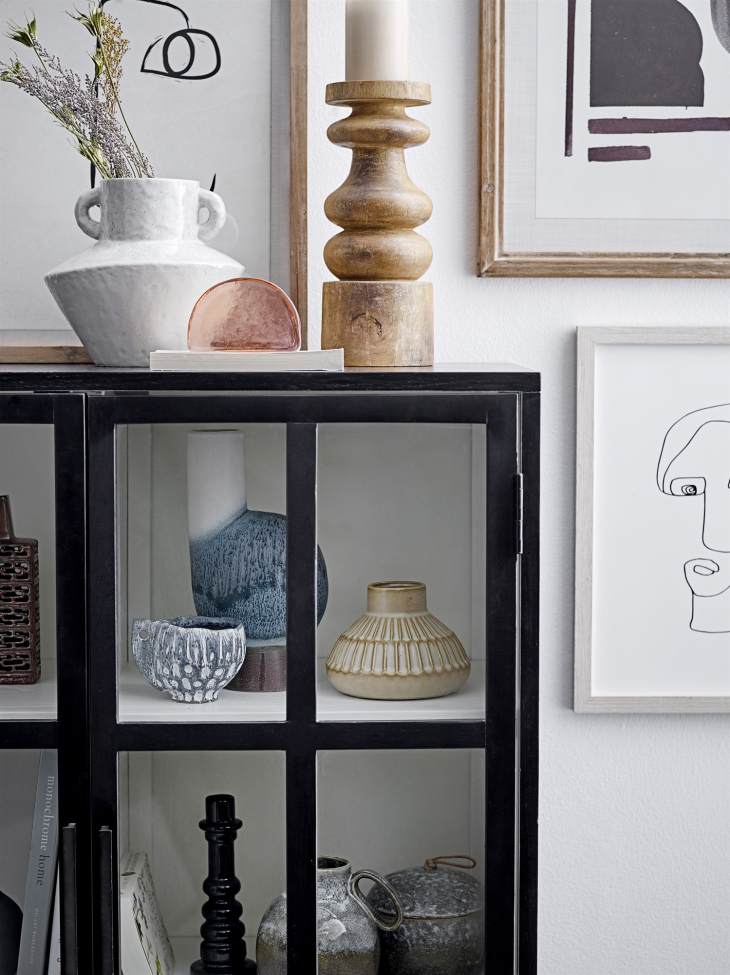 Witryna 'Opal' - Czarna