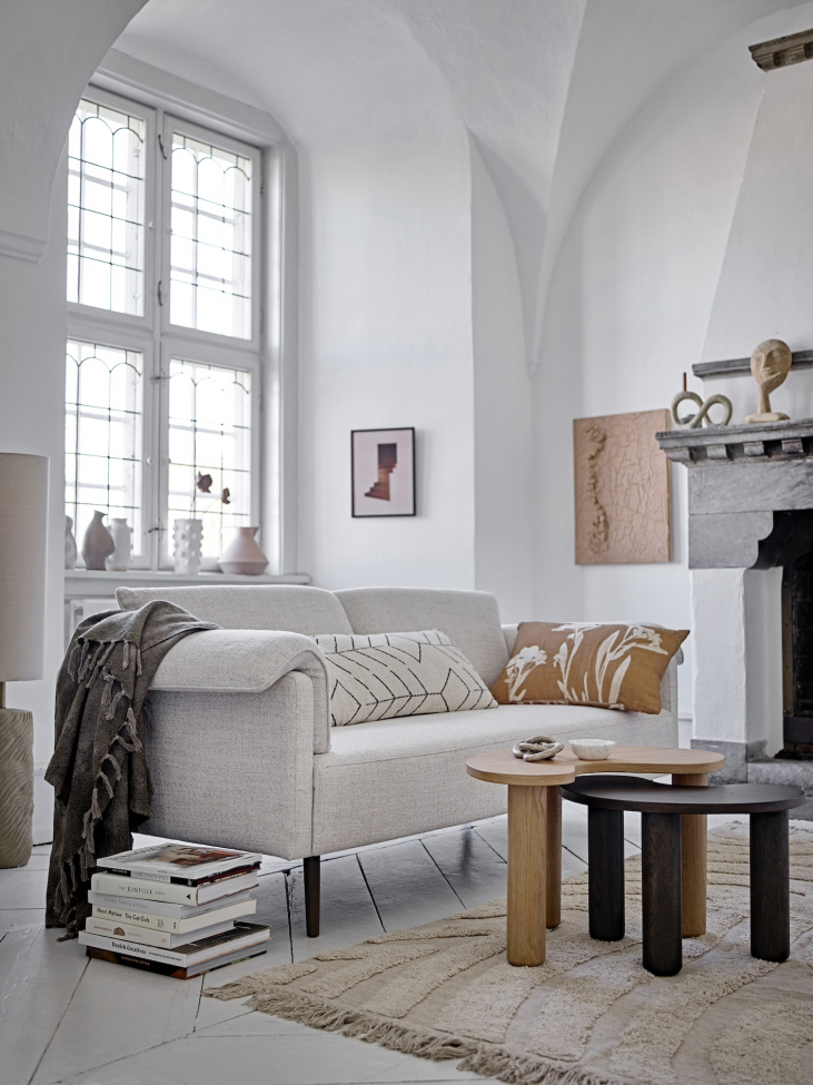 Stolik kawowy 'Luppa' - Naturalny