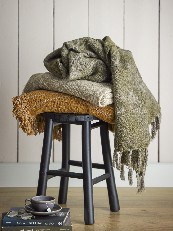 Pufa 'Bilbo' 30cm Okrągła - Czarna