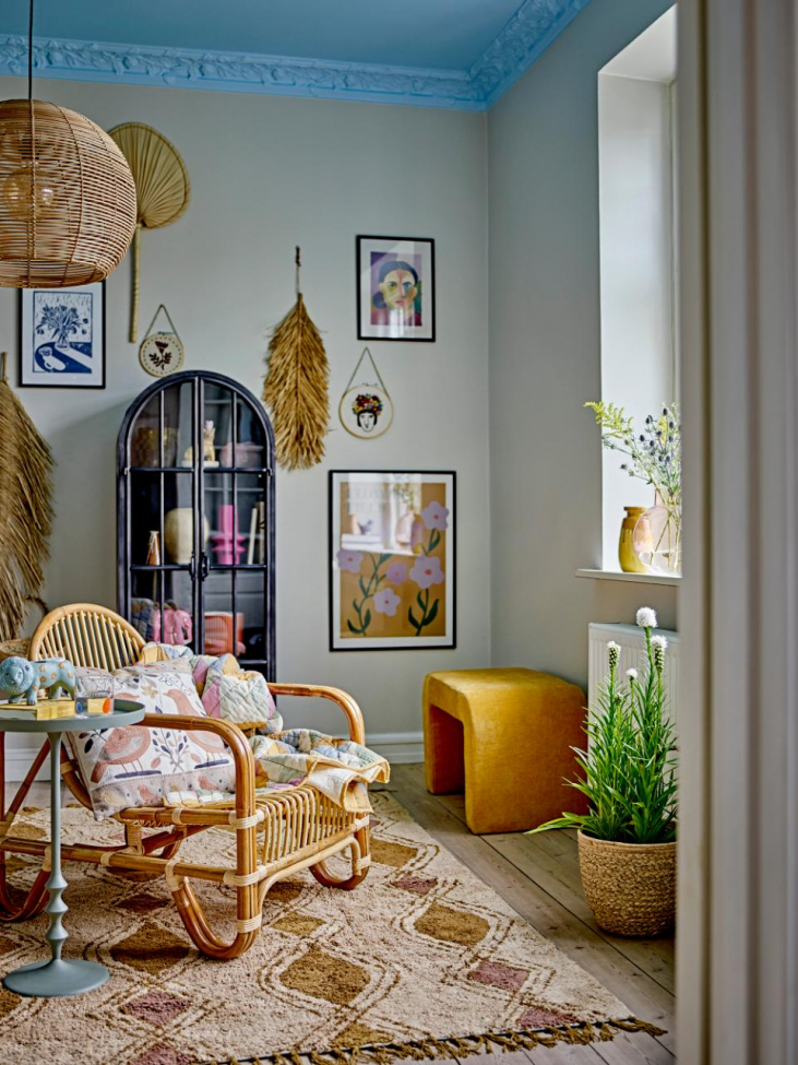 Stolik boczny 'Anjou' - Zielony