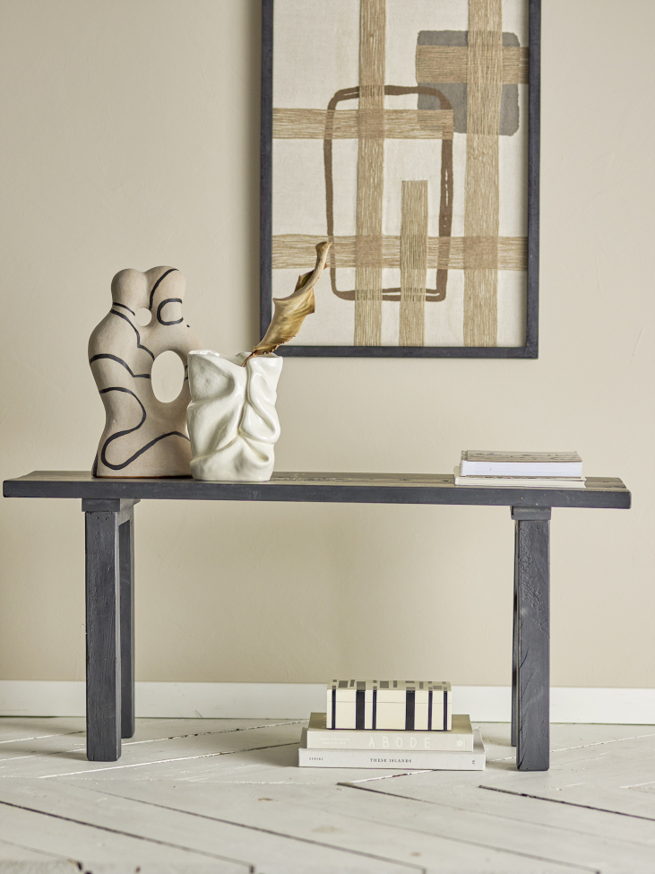 Ławka 'Riber' 102x32cm - Czarna